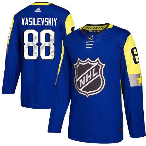 Adidas Tampa Bay Lightning #88 Andrei Vasilevskiy Royal 2018 All-Star Atlantic Division Authentic Stitched Youth NHL Jersey->youth nhl jersey->Youth Jersey